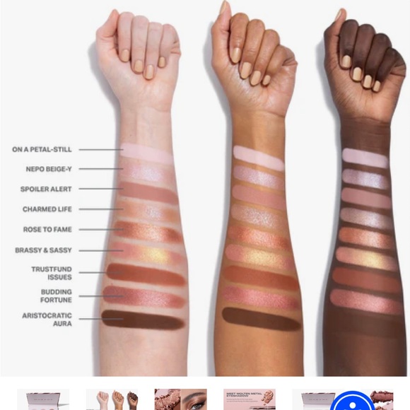 New without box! Morphe Rich & Foiled Artistry Palette in Rose to Fame - Picture 6 of 7